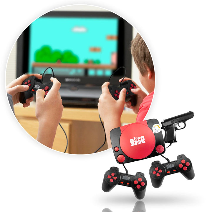 Consola Retro 110 Juegos En 1 Clásica 2 Controles Pistola F19