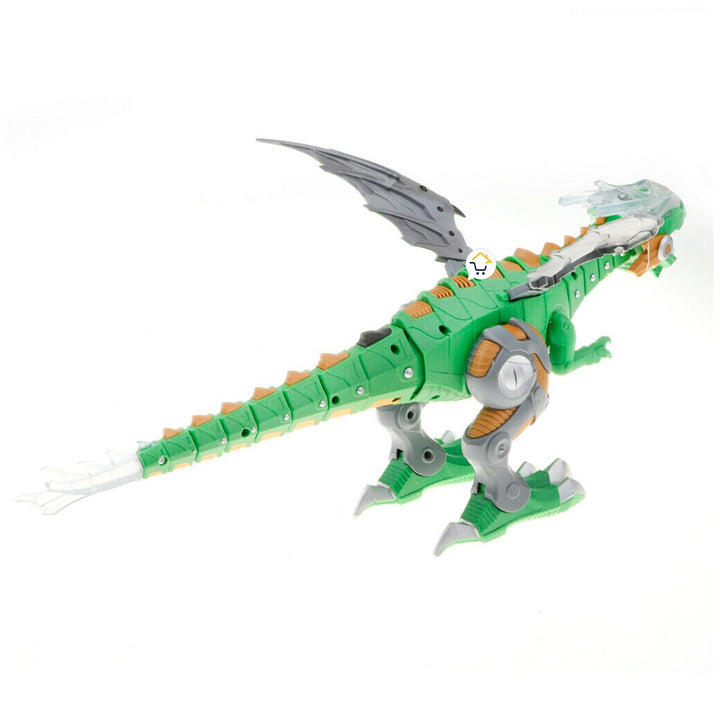 Dinosaurio Vapor Luces Sonido y Movimiento Diseño Mecánico RF 2524