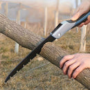 1pc Sierra Manual Plegable de Alta Resistencia - Mango Antideslizante, Hoja Plegable para Portabilidad - Sin Batería Necesaria, Ideal para Corte de Madera Profesional y DIY, Jardinería, Construcción - Estructura de Acero Duradero, Herramienta de Jardín,