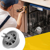 4/8 PIEZAS 165314 Rueda de rejilla inferior para lavavajillas Piezas para lavavajillas Bosch de BuyParts - Ajuste exacto para lavavajillas Bosch y Kenmore - Reemplaza 420198 423232 AP2802428 PS8697067