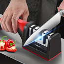 Llegada Nueva Kit de Afilado de Cuchillos Multiusos con Acero de Tungsteno, Diamante y Materiales de Cerámica Herramienta Manual que Debe Tener Todo Chef