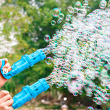 Pistola Ametralladora Lanza Burbujas Juguete Para Niños JMC0583B
