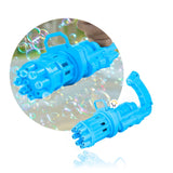 Pistola Ametralladora Lanza Burbujas Juguete Para Niños JMC0583B