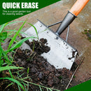 Paleta de Jardín Resistente - Herramienta Multifuncional para Césped y Nieve, Operación Manual sin Electricidad/Batería - Ideal para Jardinería, Deshierbe, Calles y Entradas - Uso Doméstico, Profesional y Comercial - ¡Pronto en Verano!