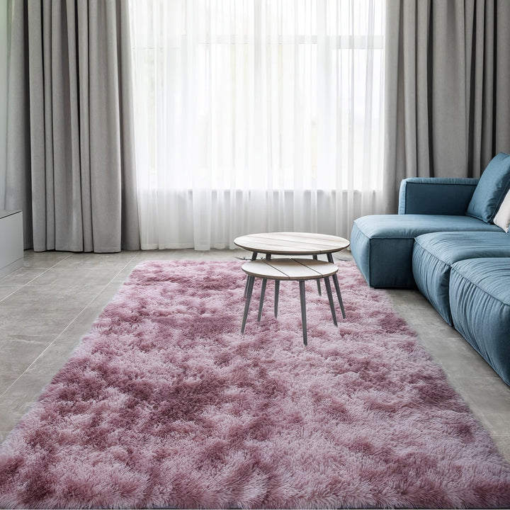 1pc Alfombra Peluda Moderna, Tapete Grande y Esponjoso para Dormitorio o Sala de Estar, Decoración Hogareña