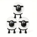 Soporte de papel higiénico en forma de animal adorable, sobre el tanque, autosoportado, de plástico, con soporte de toalla de papel para decoración de baño