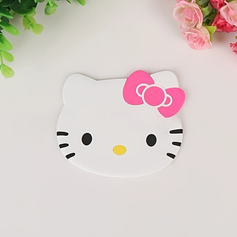 Posavasos resistentes al calor de Sanrio for hello kitty, 1 pieza de alfombrillas de aislamiento térmico de dibujos animados, juego de posavasos antideslizantes.