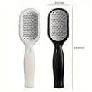 Limpiador de Pies Hipoalergénico - Herramienta Exfoliante Sin Batería, Mango Ergonómico en Blanco y para Cuidado Suave de Pies Sensibles, Color Beige Claro