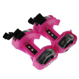 Patines Luminosos Ajustables Para Zapatos Flashing Roller PL01