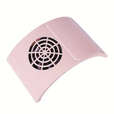 Aspiradora Profesional para Polvo de Uñas - Estación de Manicura USB para Salón y Hogar, Sistema Silencioso de Limpieza con Colector de Polvo para Artistas y Clientes, Sin Batería Necesaria, Diseño Elegante y Compacto, Construcción en Plástico