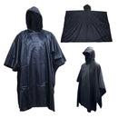 Impermeable Capucha Capa Poncho Adultos Protección Lluvia MJ075