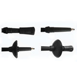 Bastón Trekking Senderismo Linterna LED Ajustable Caminata Anti Shock Choque AE-631