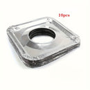 Cubierta Desechable de Aluminio para Estufas - Adecuada para Estufas de Gas y Eléctricas, Mantiene la Placa Limpia, Simplifica el Limpieza de Cocina