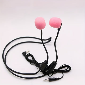 24 piezas de tapas de esponja para amplificador de micrófono - Tapas protectoras de reducción de ruido lavables para auriculares, micrófonos de conferencia y auriculares de sobre la oreja, amplificadores de micrófono para micrófono, protección superior,