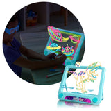 Tablero De Dibujo Mágico 3D Marcadores Neón Didáctica Infantil 2D-8366