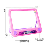 Tablero De Dibujo Mágico 3D Marcadores Neón Didáctica Infantil 2D-8366