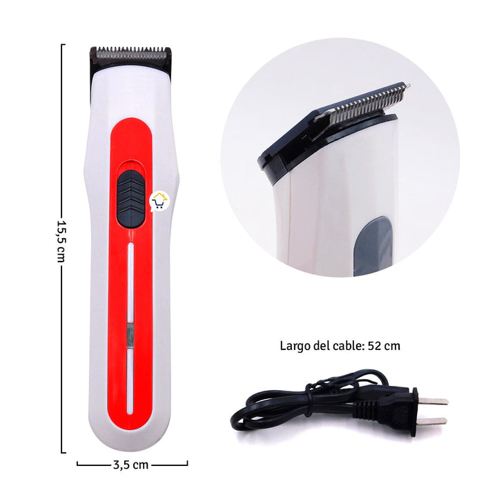 Máquina Cortar Barba Cabello Inalámbrico Recargable VSHC437