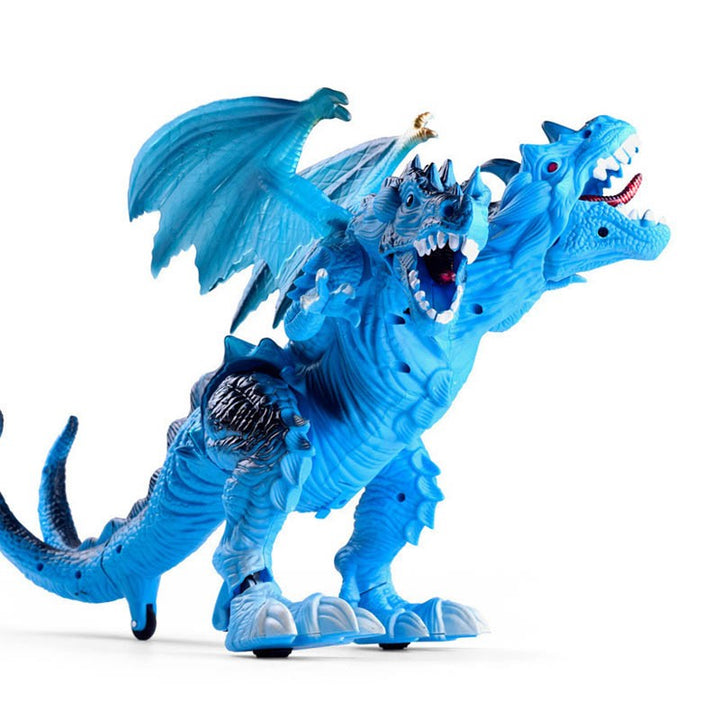 Dragón Electrónico Con Sonidos Luces Movimiento Rf 3313