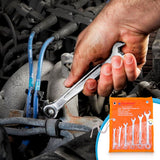 Juego De Llaves Mixtas 6-17mm Doble Cabeza 6 Piezas Herramientas SEL6P