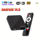 Huawei H96 MAX H313 Smart TV Box Android 14 Reproductor Multimedia con 4K@60fps, LAN de 100m, WiFi6, BT5.0, Asistente de Google,