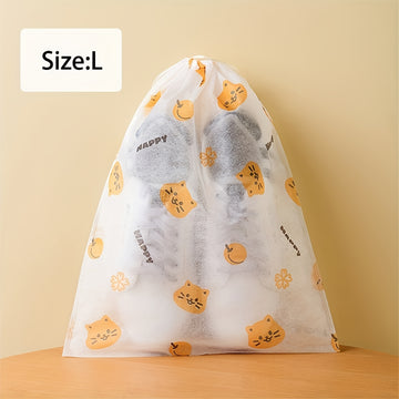 Juego de 10 Bolsas para Colgar Zapatos - Elegantes, a Prueba de Polvo y Humedad, Organizador para Zapatos Pequeños a Grandes, Perfecto para el Hogar y la Cocina, Organizadores de Zapatos Colgantes
