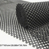 Alfombra de baño antideslizante de tejido de punto, resistente, lavable, moldeada por prensado térmico, con superficie antideslizante para sofá, colchón, felpudo y tapete