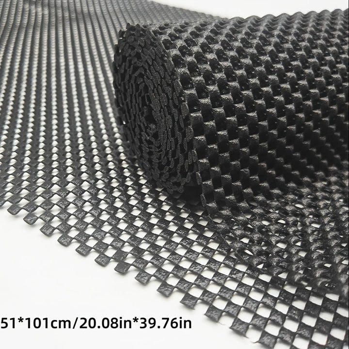 Alfombra de baño antideslizante de tejido de punto, resistente, lavable, moldeada por prensado térmico, con superficie antideslizante para sofá, colchón, felpudo y tapete