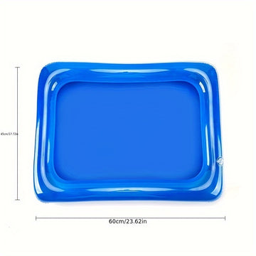 Baño de pies inflable cuadrado, spa de pies portátil, escalera de piscina, juego de pedicura de limpieza de piscina