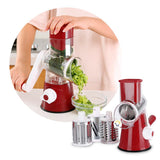 Molino Rallador 3 En 1 Cortador Picatodo Verduras Cocina CH18073