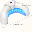 Lámpara de inducción retráctil en forma de U con forma de media luna, luz de arte de uñas, lámpara de gel con pantalla digital, 3 velocidades disponibles, portátil y plegable, regalo ideal para Halloween, Pascua, San Valentín, Acción de Gracias, etc.