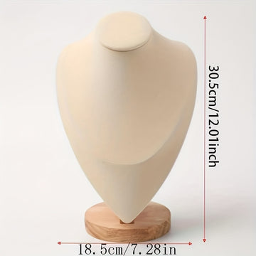 1 pza. con estilo soporte para collares de retratos - Expositor de joyas con estilo para tocador y escaparate - Perfecto para organizar y exhibir sus preciosas torres de joyas colgantes