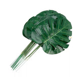 Plantas Artificiales Hojas Pequeñas X20 Decoración Tropical Fiestas 6292