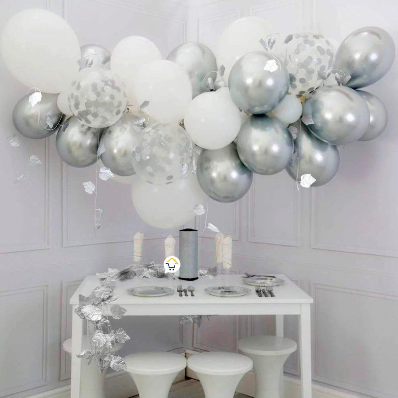 Enredadera Decorativa X12 Metálica Follaje Artificial Decoración Hogar Jardín HG04
