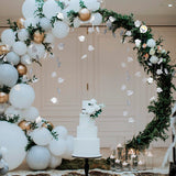 Enredadera Decorativa X12 Metálica Follaje Artificial Decoración Hogar Jardín HG04