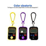 Contador De Personas 6 Dígitos Electrónico Clicker Llavero 215007