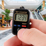 Contador De Personas 6 Dígitos Electrónico Clicker Llavero 215007