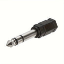 Conector Adaptador de Audio para Auriculares 2 piezas de Hembra 3.5mm a Macho 6.35mm para Piano Digital, Teclado, Micrófono Estéreo y Cable AUX