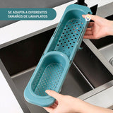 Escurridor Plegable Cesta De Drenaje Y Almacenamiento Cocina 22031