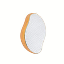 Limpiador de Pies y Exfoliante de Vidrio Nano Duradero - Removedor Ergonómico para Pies Suaves, Sin Batería Necesaria, Molinillo Portátil Beige Claro para Pedicura y Manicura, Herramientas de Cuidado de Pies con Acabado Brillante, Construcción de Calidad