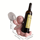 Estantería de Vino Chic Rabbit - Decoración Elegante para el Hogar en Sala de Estar, Cocina y Comedor - Regalo Perfecto para Inauguración de Casa