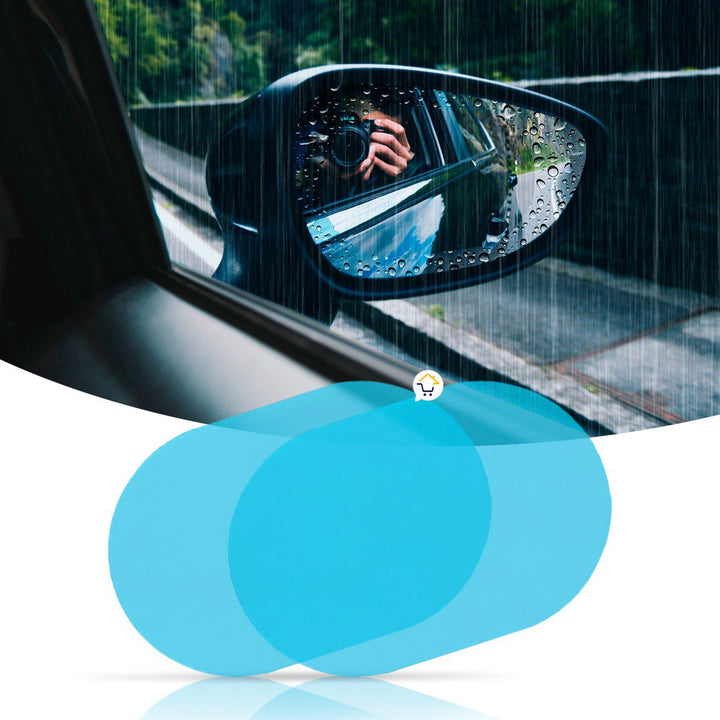 Película Anti lluvia Retrovisores Carro Adhesivo 2 Piezas 22019