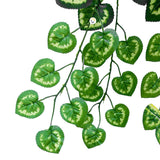 Planta Artificial Follaje Colgante Enredadera Hojas Corazón 107HT