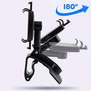 Soporte universal para teléfono de coche con tablero ABS con soporte de navegación GPS, montaje con clip para parasol para vehículo