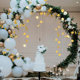 Enredadera Decorativa X12 Metálica Follaje Artificial Decoración Hogar Jardín HG04