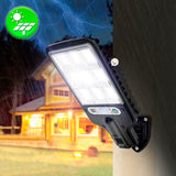 Lámpara Exterior Emergencia Reflector Solar Sensor Movimiento JX616E