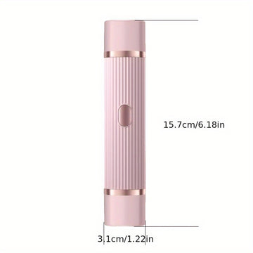 Máquina de afeitar eléctrica 2 en 1 para mujeres, con cabezal dual, para zonas sensibles - Depiladora húmeda y seca para piernas, axilas y área del bikini - Portátil, recargable, inalámbrica - Herramienta suave y depilatoria, máquinas de afeitar para muj
