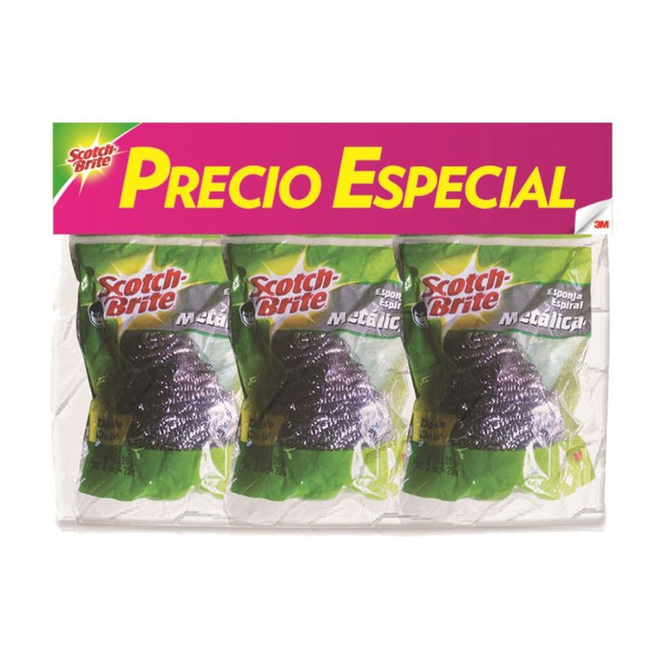 ESPONJA SCOTCHBRITE 3U ESPIRAL BALL
