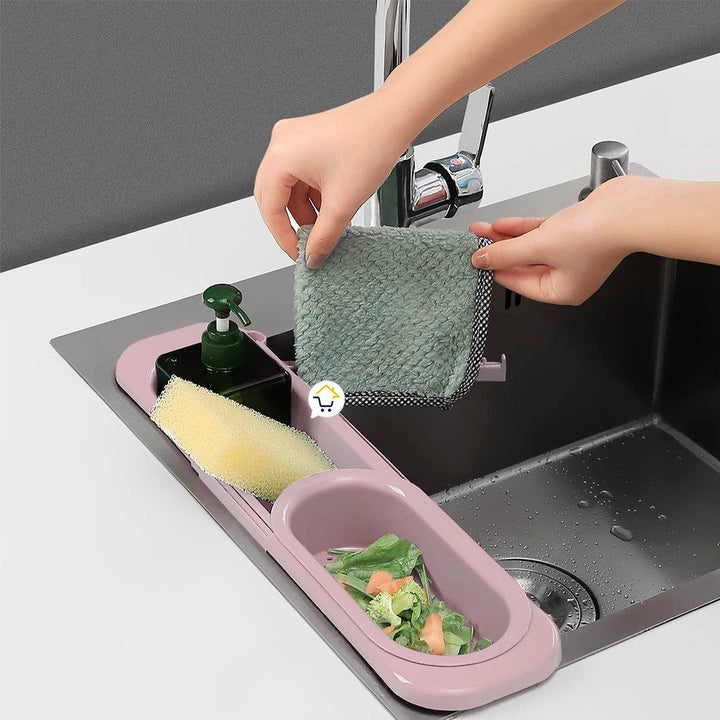 Escurridor Plegable Cesta De Drenaje Y Almacenamiento Cocina 22031