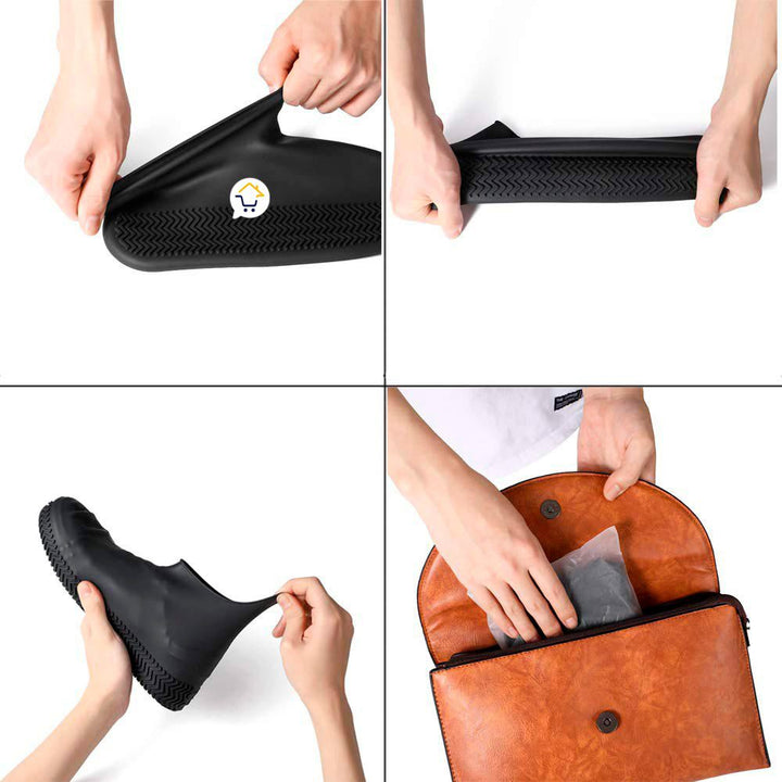 Botas Lluvia Cortas Impermeables Protector Lluvia Antideslizante 8030