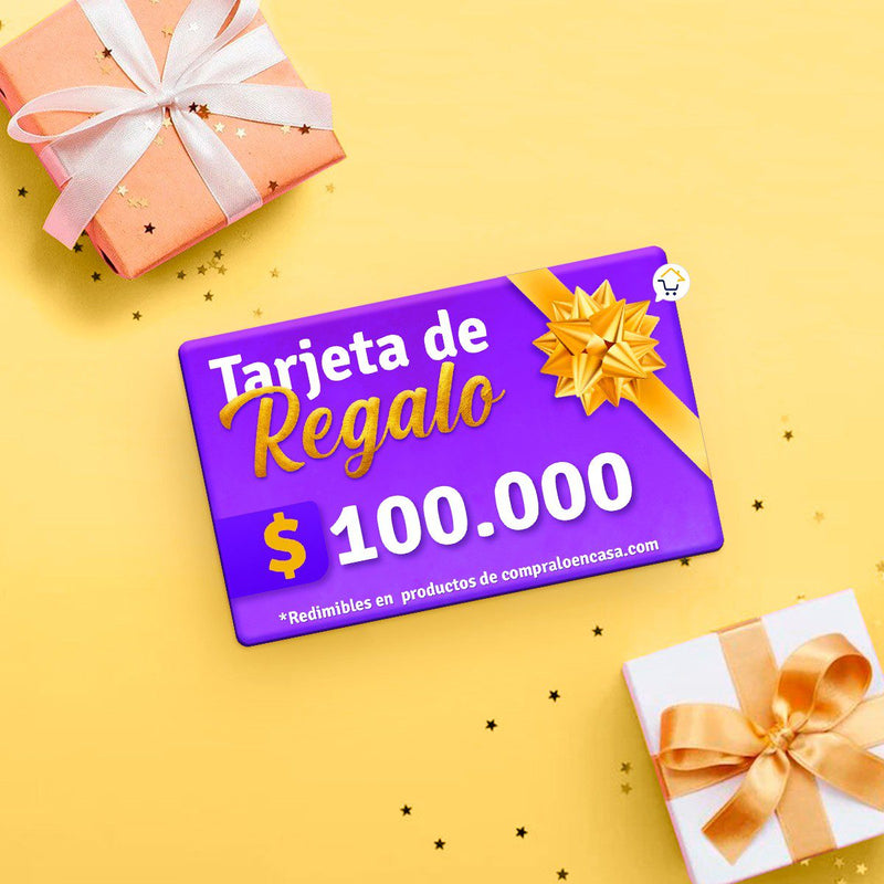 Tarjeta De Regalo Virtual $100.000 Bono TR10